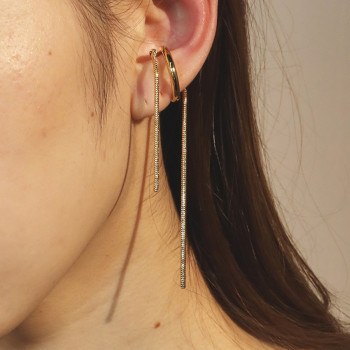 snake chain earcuff