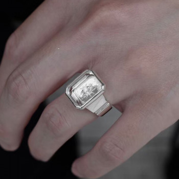 crystal signature ring